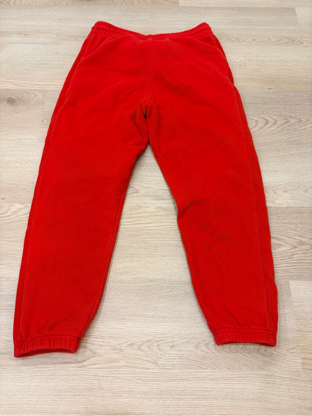 TNA Bright Red Fleece Joggers